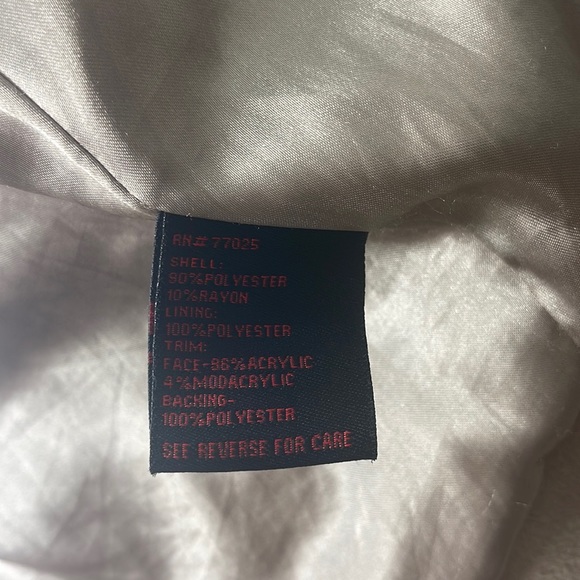 Adrienne Landau Stylish Long Coat Ladies Size M- - Picture 10 of 13